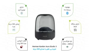 هارمن کاردن aura studio3