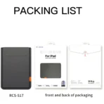 کیف ضدآب آیپد رسی RCS-S17 - Image 7