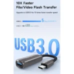 تبدیل Mcdodo CA-283 OTG Type-C To USB /Type-C PD - Image 2