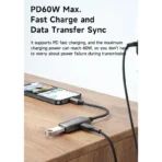 تبدیل Mcdodo CA-283 OTG Type-C To USB /Type-C PD - Image 8
