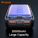 پاوربانک مک دودو مدل MC-423 ظرفیت ۲۰۰۰۰ میلی آمپر ساعت با توان ۲۲.۵ وات - Image 8