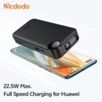 پاور بانک فست شارژ مک دودو MC-386 PD 22.5W ظرفیت 10000 میلی آمپر ساعت - Image 3