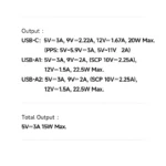 پاوربانک مک دودو مدل MC-423 ظرفیت ۲۰۰۰۰ میلی آمپر ساعت با توان ۲۲.۵ وات - Image 5