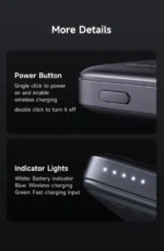 پاوربانک وایرلس مک دودو مدل MC-464 ظرفیت ۵۰۰۰ میلی آمپر ساعت - Image 15