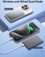 پاوربانک وایرلس جوی روم مدل PBM08 PRO ظرفیت ۱۰ هزار میلی آمپر ساعت - Image 6