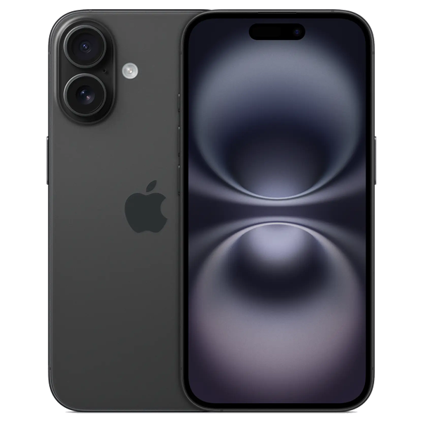 آیفون 16 مشکی 128 گیگ دو سیم کارکرده باتری 100/ stock iphone 16 black 128G CH/A