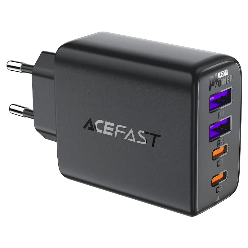 شارژر دیواری ایس فست 45 وات / ACEFAST A61 PD45W GaN Fast Charger