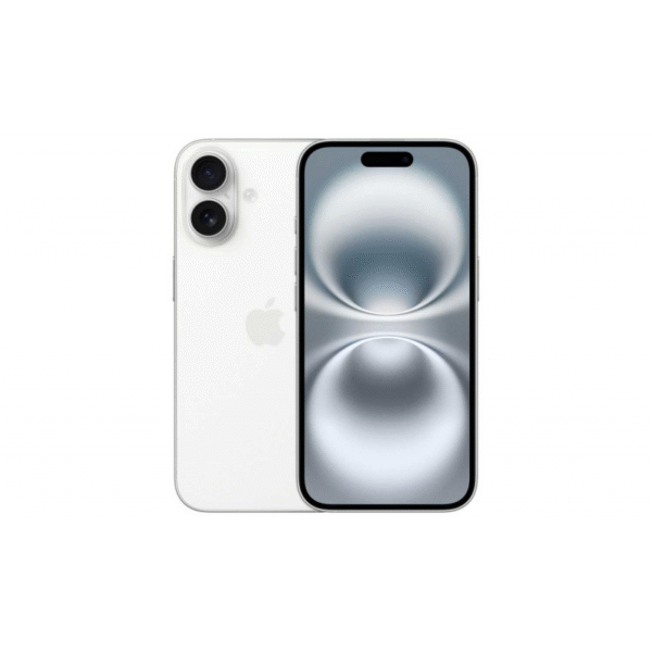 آیفون 16 سفید 256 گیگ دو سیم کارکرده 3 بار شارژ باتری 100/ stock iphone 16 white 256G CH/A
