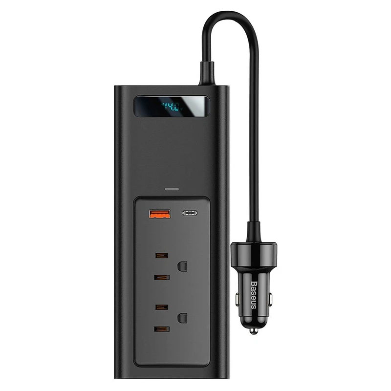 مبدل برق خودرو بیسوس مدل POWER INVERTER 150w